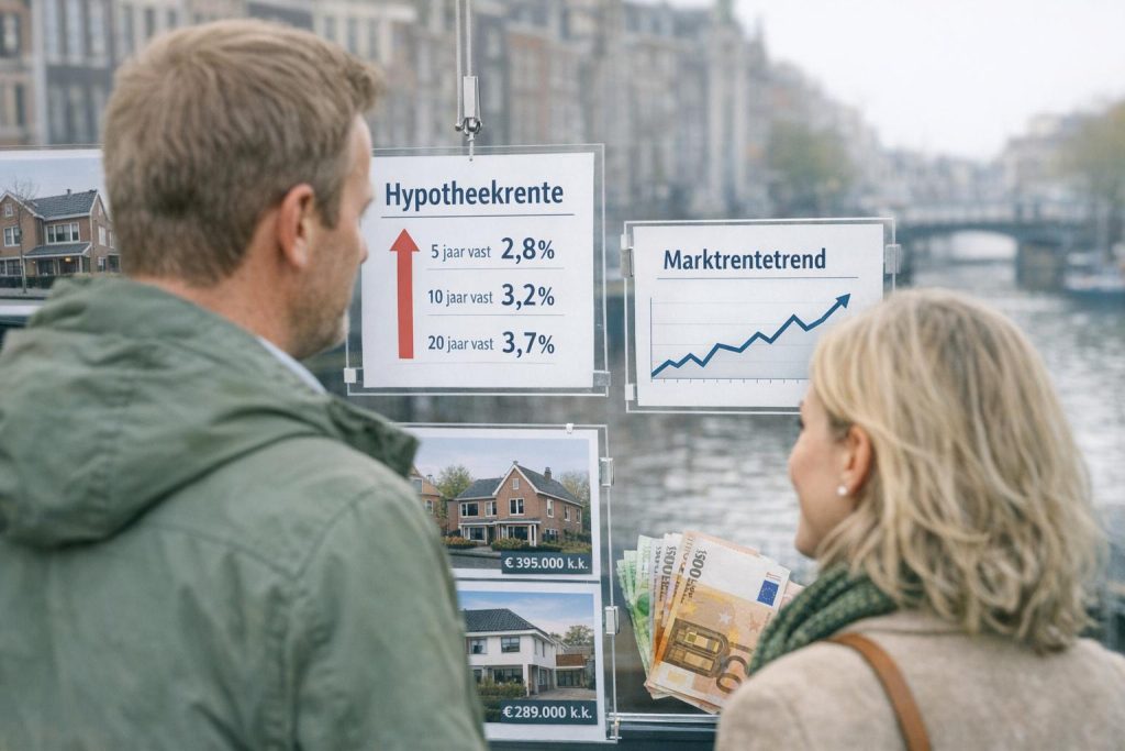 hypotheekrente en marktrentetrends